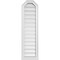 Ekena Millwork Octagonal Top Surface Mount PVC Gable Vent w/ 2"W x 2"P Brickmould Sill Frame, 12"W x 42"H GVPOT12X4203SF - alternate 1